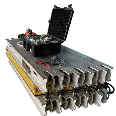 품질  Machinery Repair Shops 1200 Mm EA Bar Conveyor Belt Vulcanizer With Automated Control Boxes 공장