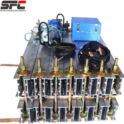 품질  Pillar Type Press Vulcanizing Rubber Conveyor Belts Splicing Press 공장